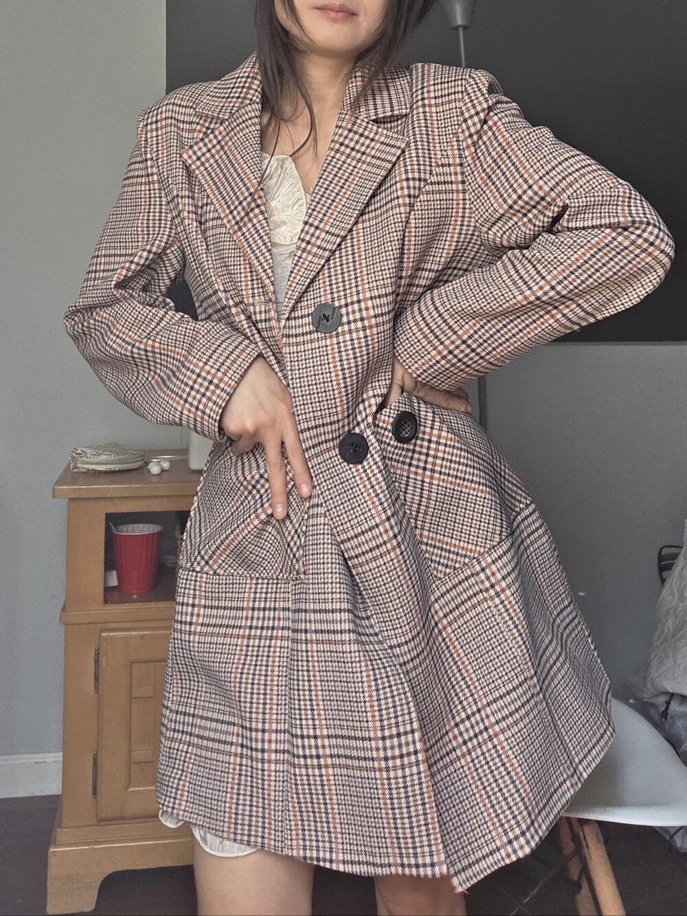 Plaid Jacket - Picture 3 of 4